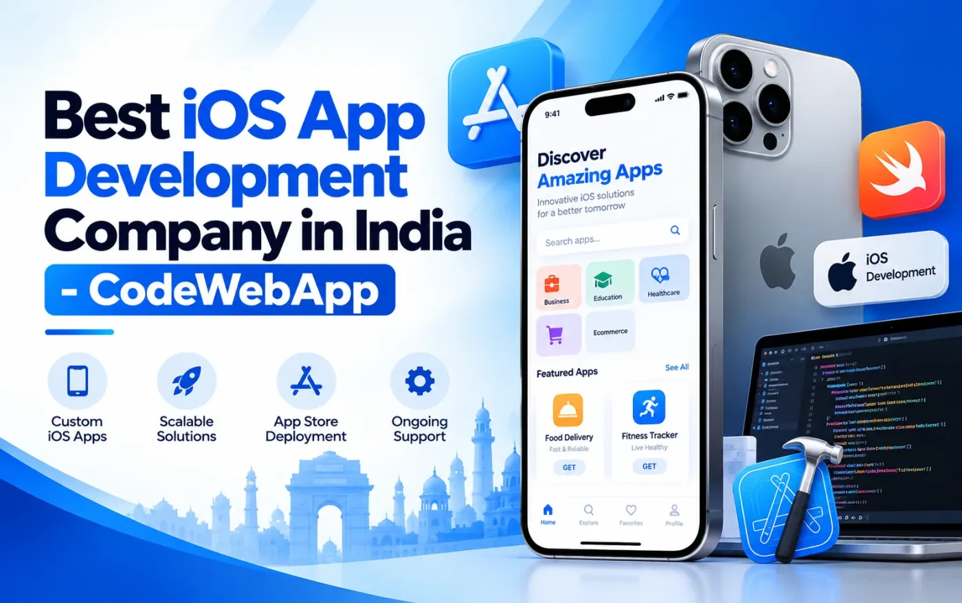Best iOS App Development Company in India - CodeWebApp